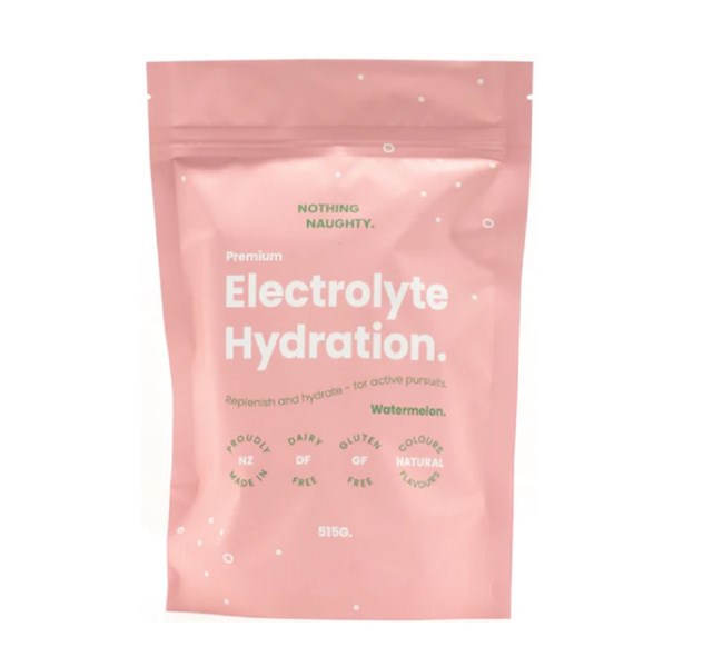 Nothing Naughty Premium Electrolyte Hydration Watermelon 515g